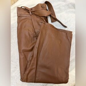 Alexis Brown Faux Leather Pants